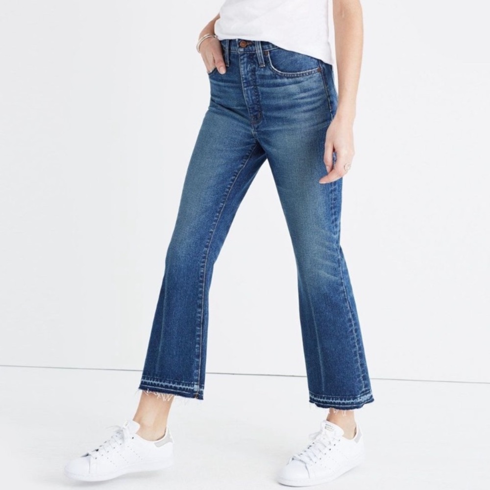 Madewell Retro Crop Bootcut Jeans Size 30